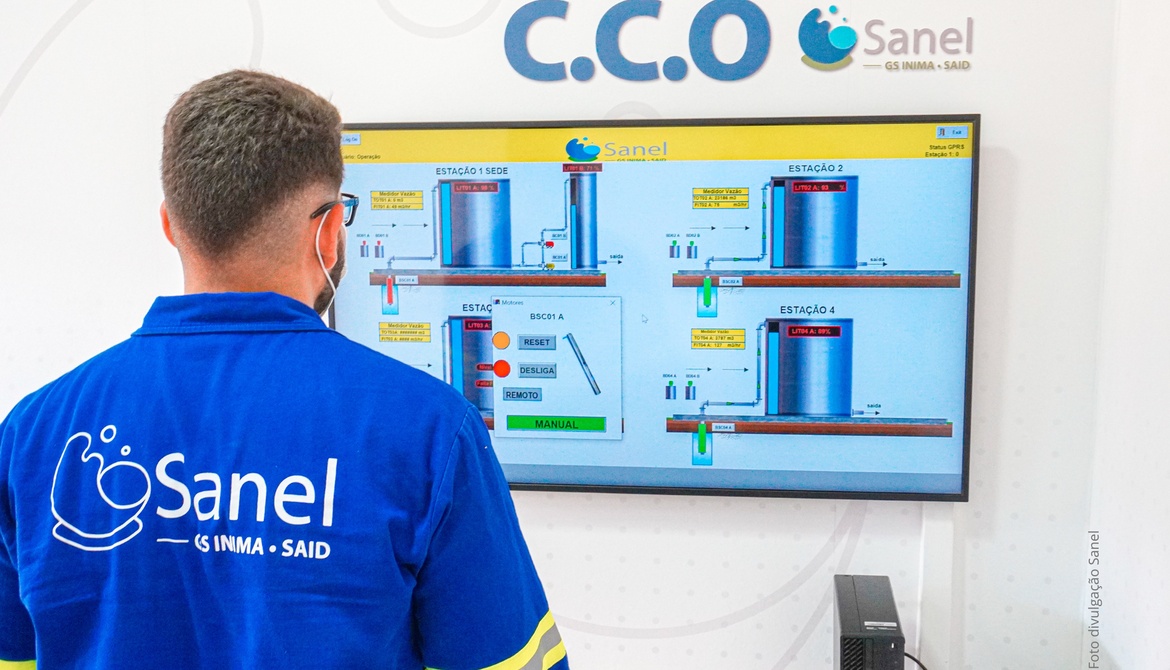 A SANEL DISTRIBUI ÁGUA DE QUALIDADE PARA TODA LUIZ ANTÔNIO