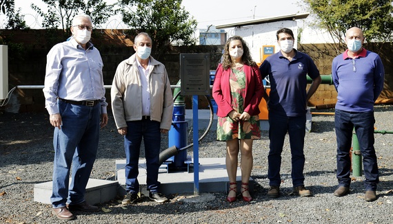 SANEL inaugura novo poço artesiano na área central de Luiz Antônio.