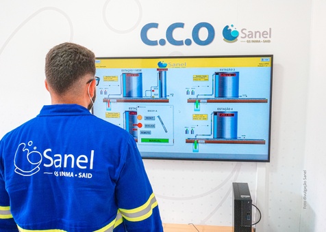 A SANEL DISTRIBUI ÁGUA DE QUALIDADE PARA TODA LUIZ ANTÔNIO